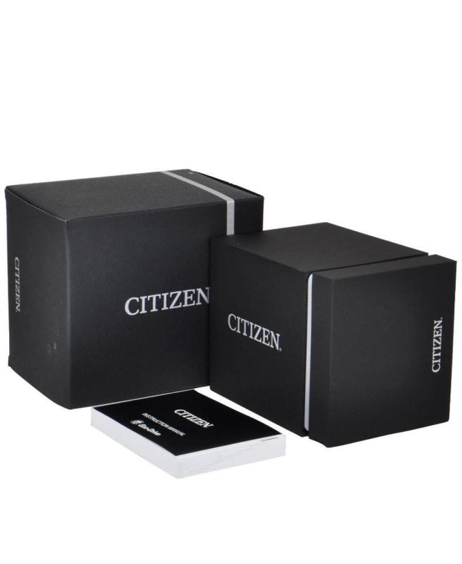 CITIZEN Men Analog Eco-Drive Casual Watch Classic Dress Blue Dial Waterproof Rou