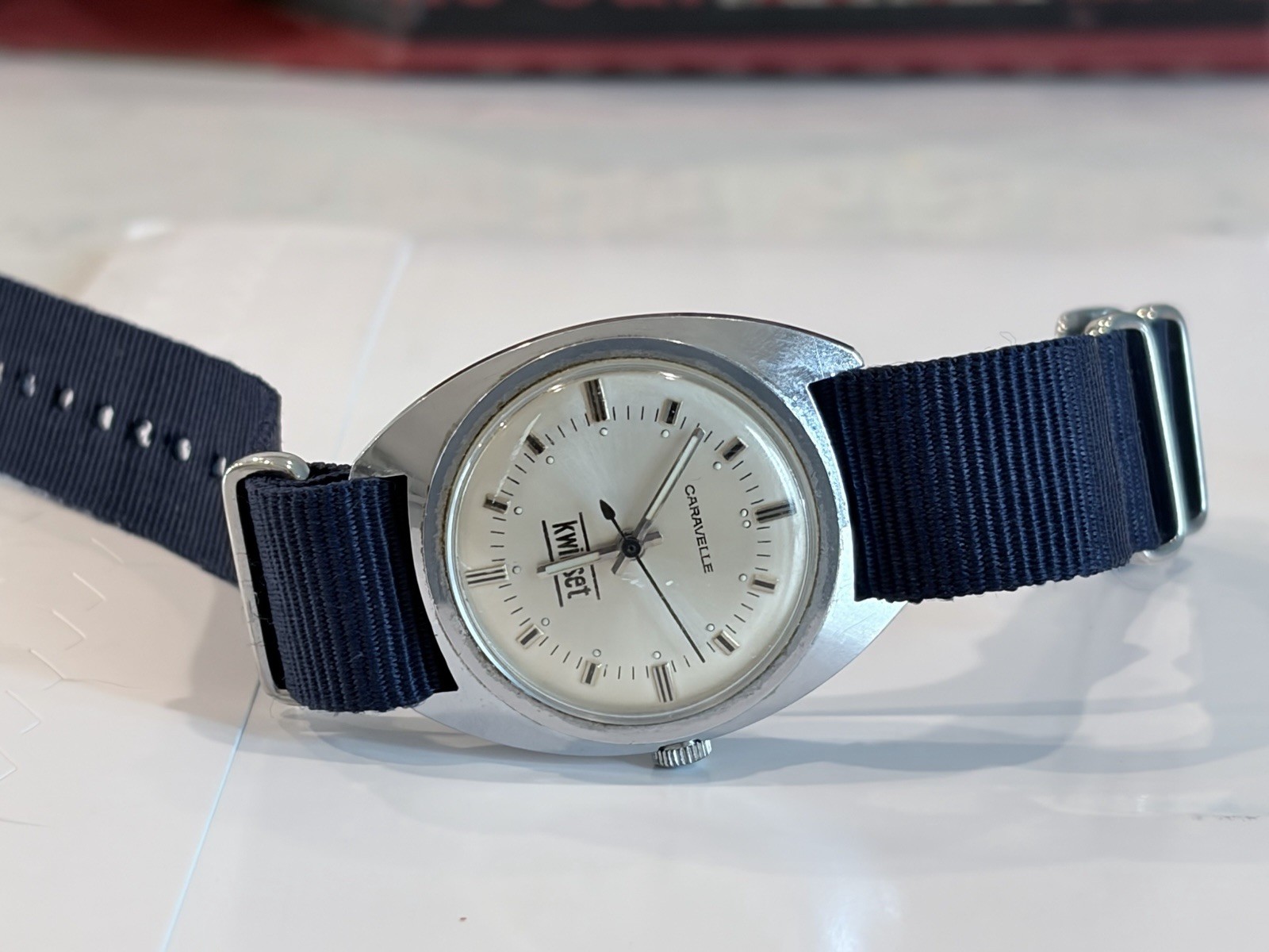 1976 Bulova Caravelle Manual Winding Vintage Runs 34mm Men’s