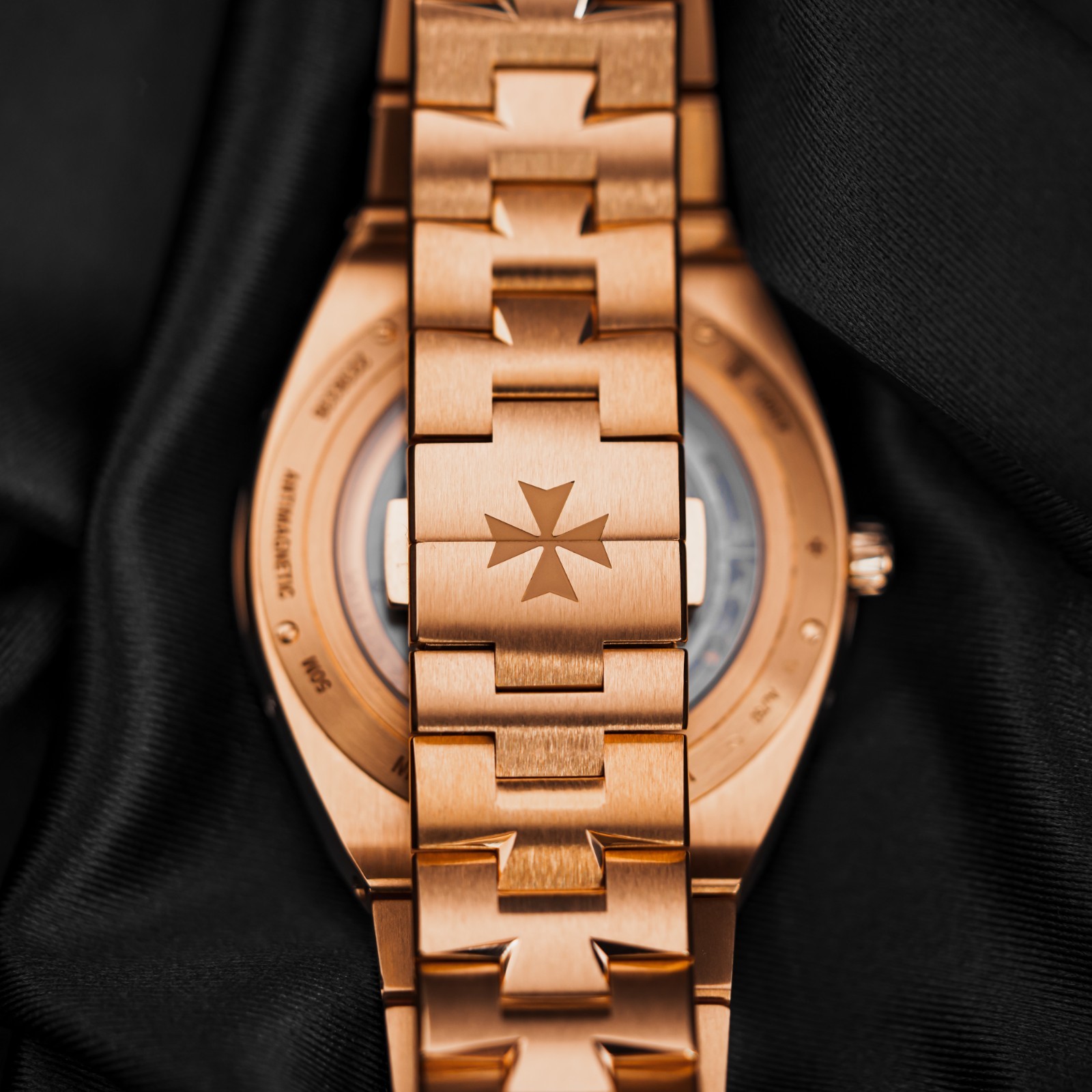 Vacheron Constantin Overseas Dual Time Skeleton Rose Gold 4300V/120R-B642 B&P