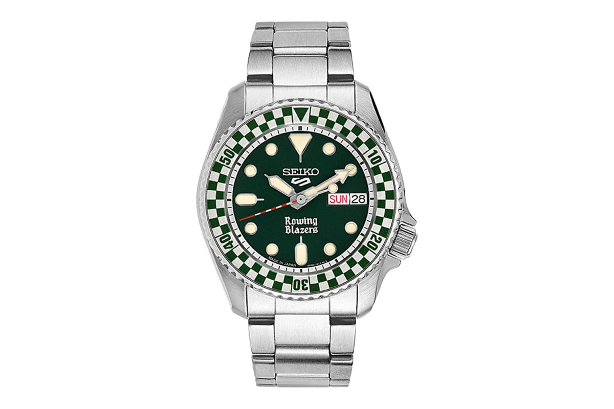 Seiko 5 X Rowing Blazers X Wind Vintage – Green 38mm