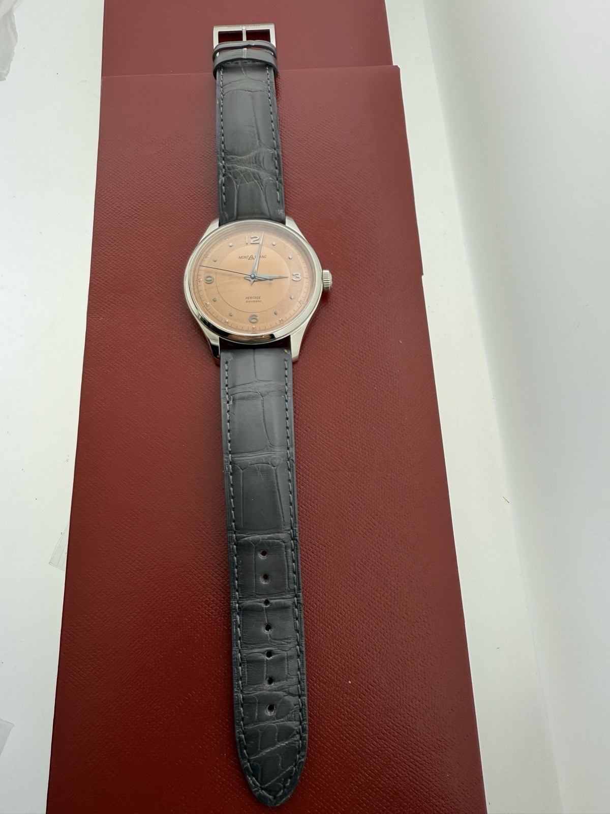 Montblanc Heritage Stainless Steel Watch 119944