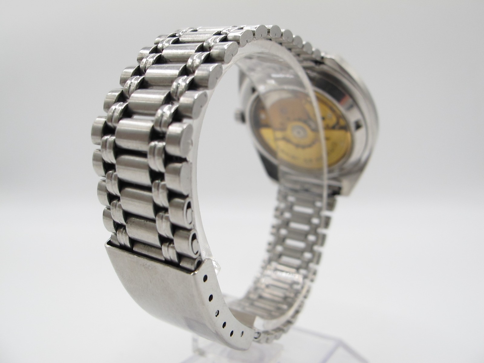 [EXC+] Citizen GN-1-S 4-760077KA Skeleton Automatic 25 Jewels Mens Watch Japan