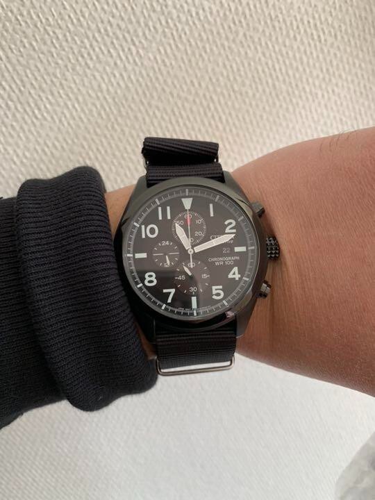 Citizen Eco-Drive Military Chronograph