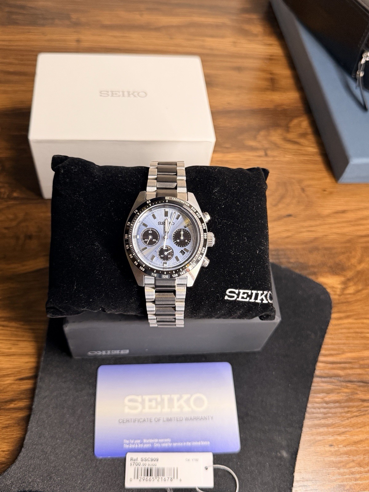 Seiko Prospex Speedtimer SSC909P1 – Limited Edition Blue Dial
