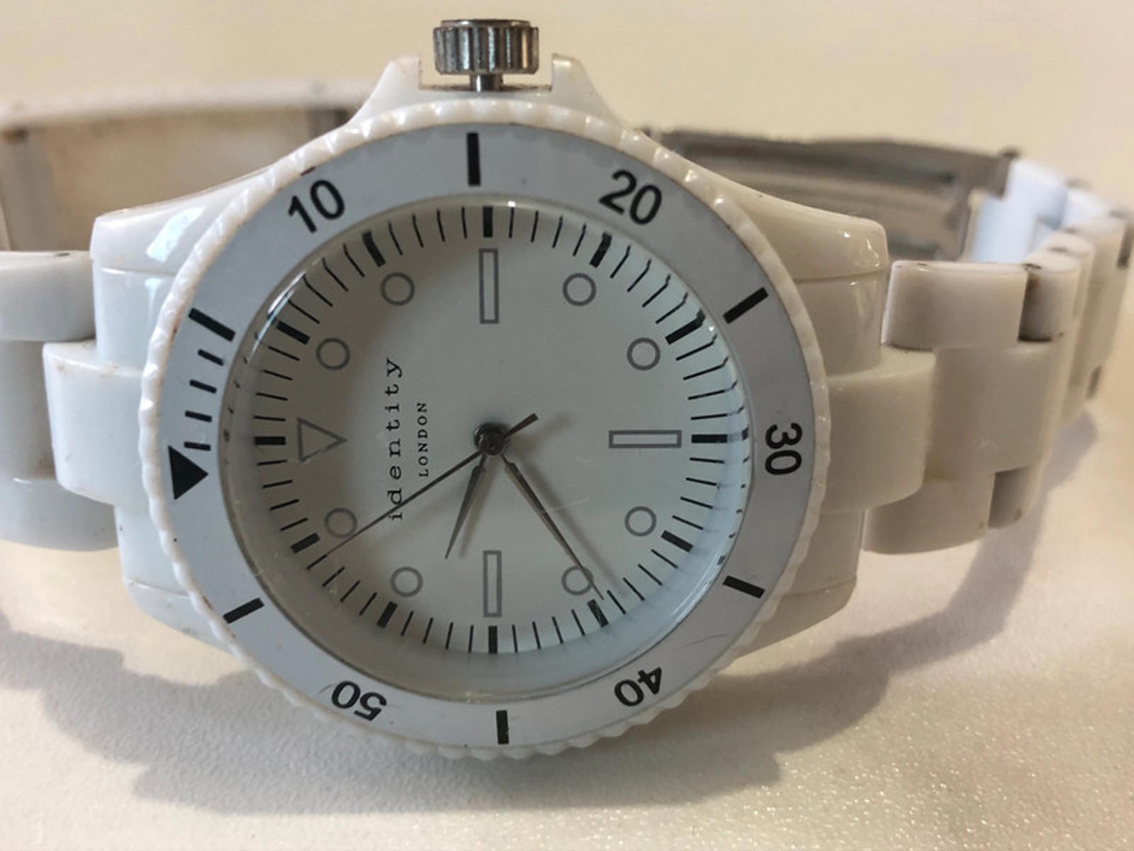 Identity London – plastic Watch