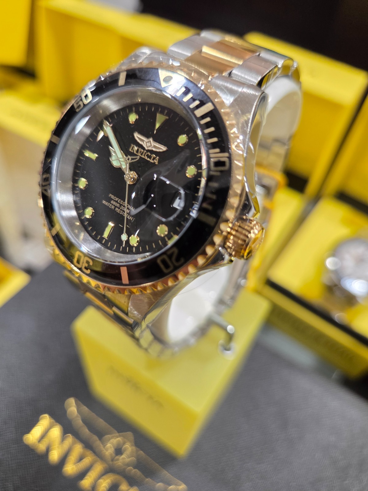 Invicta 26973 Pro Diver Stainless Steel Men’s Watch – Two Tone