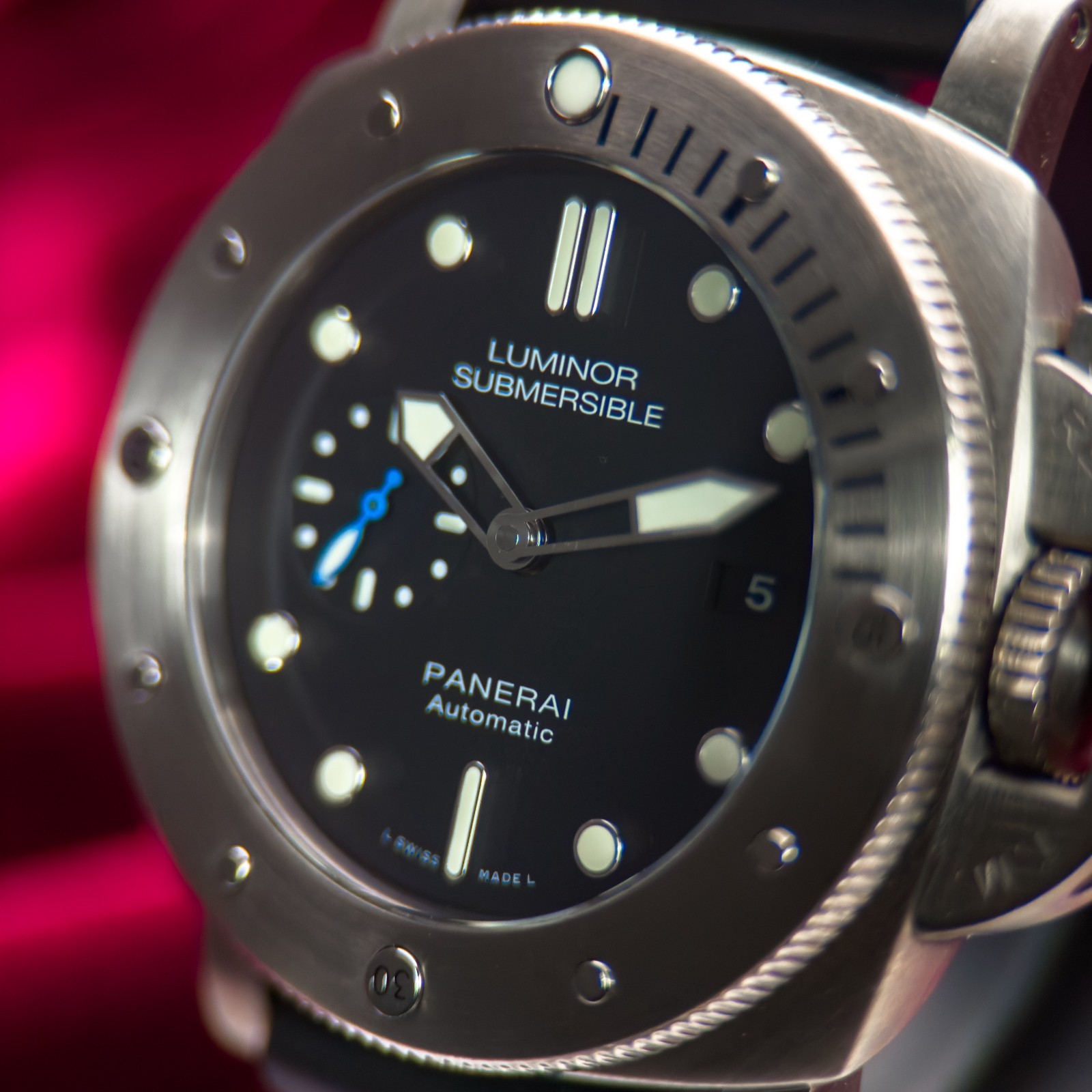 Panerai Luminor Submersible 1950 3 Days Automatic Men’s Black Watch – PAM01305