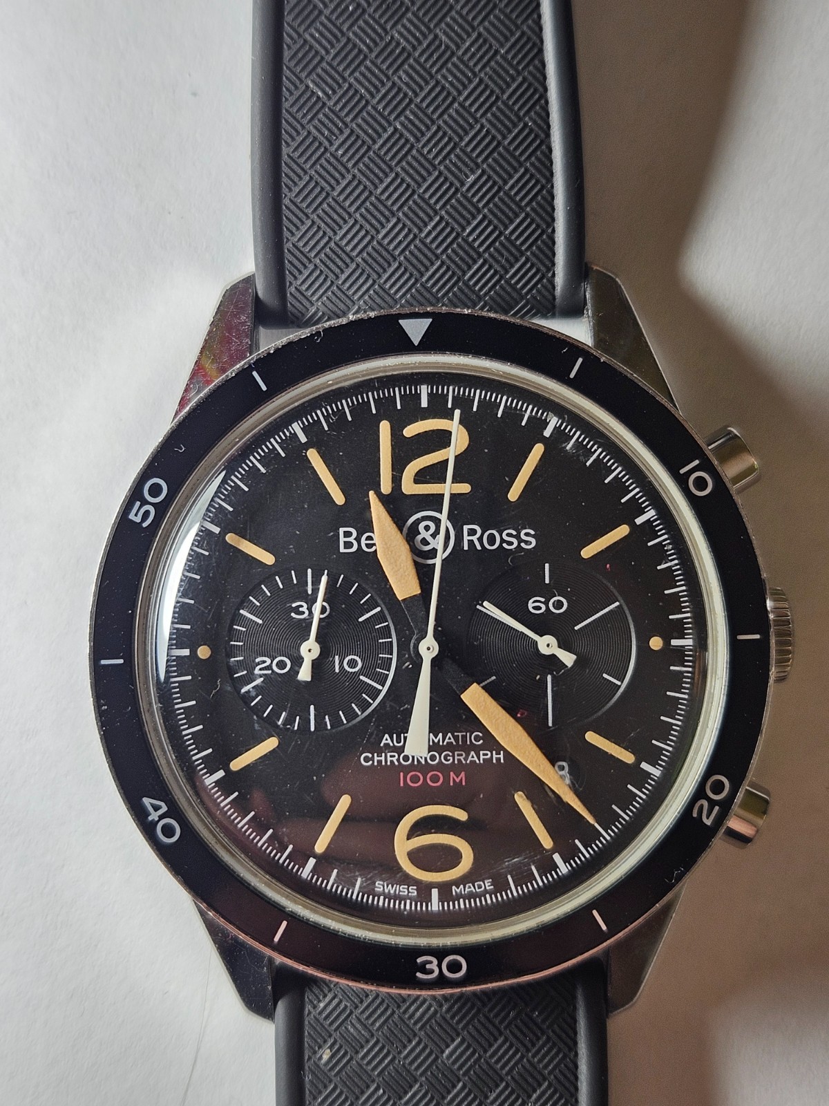 Bell & Ross BR 126 Sport Heritage Automatic Chronograph Ref. BR 126-94-SP-19152