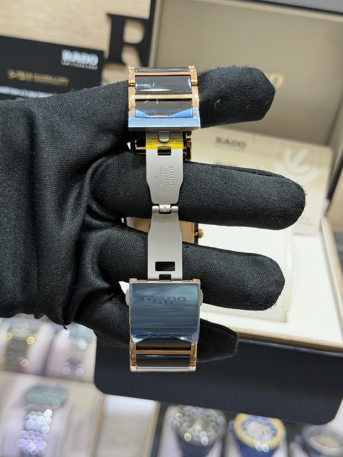 Rado Integral 41mm Rose Gold Ceramic Watch (R20207712)
