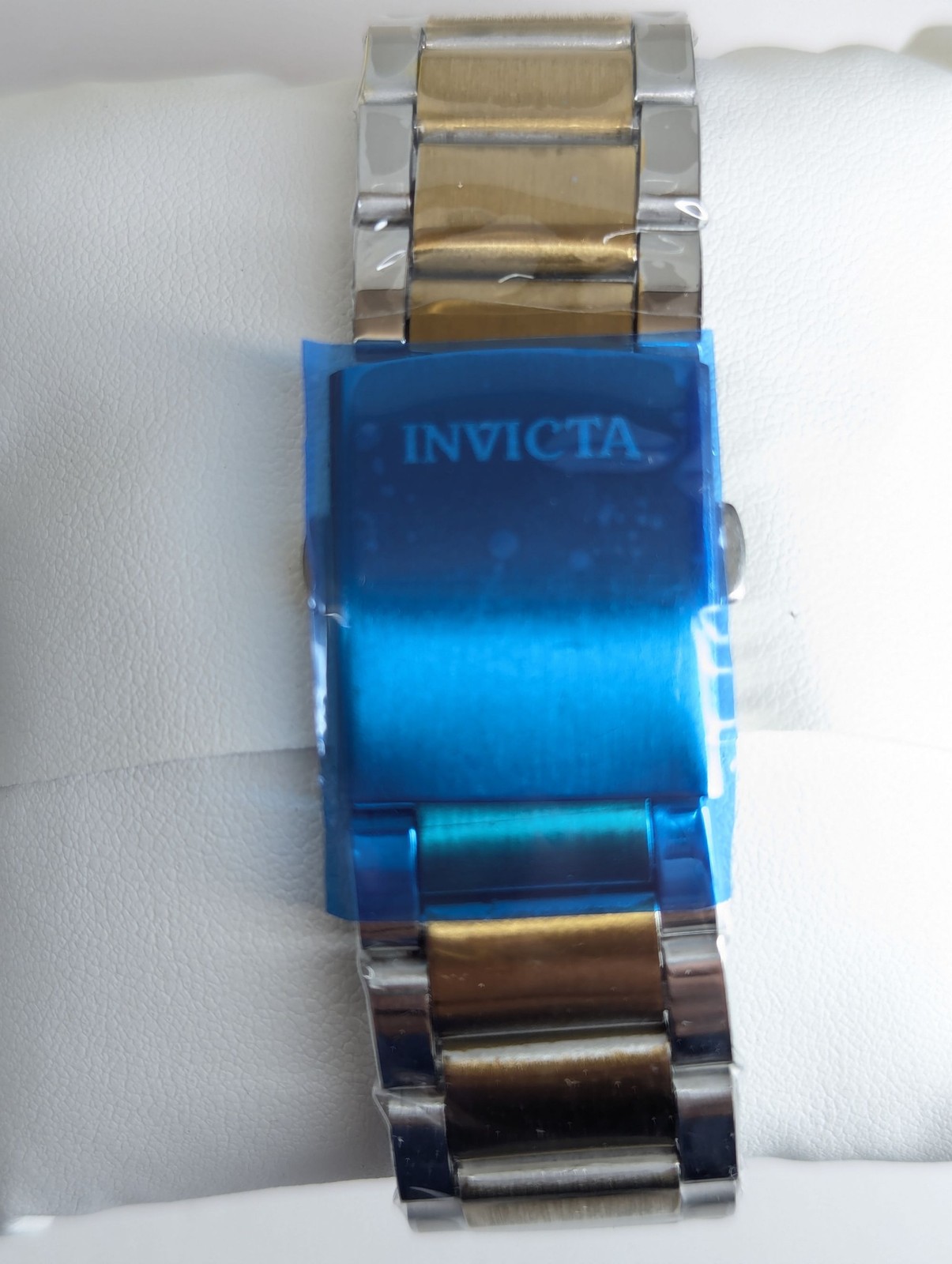 Invicta Diver Men’s Watch Blue Bezel Two Tone Gold, Steel 69398