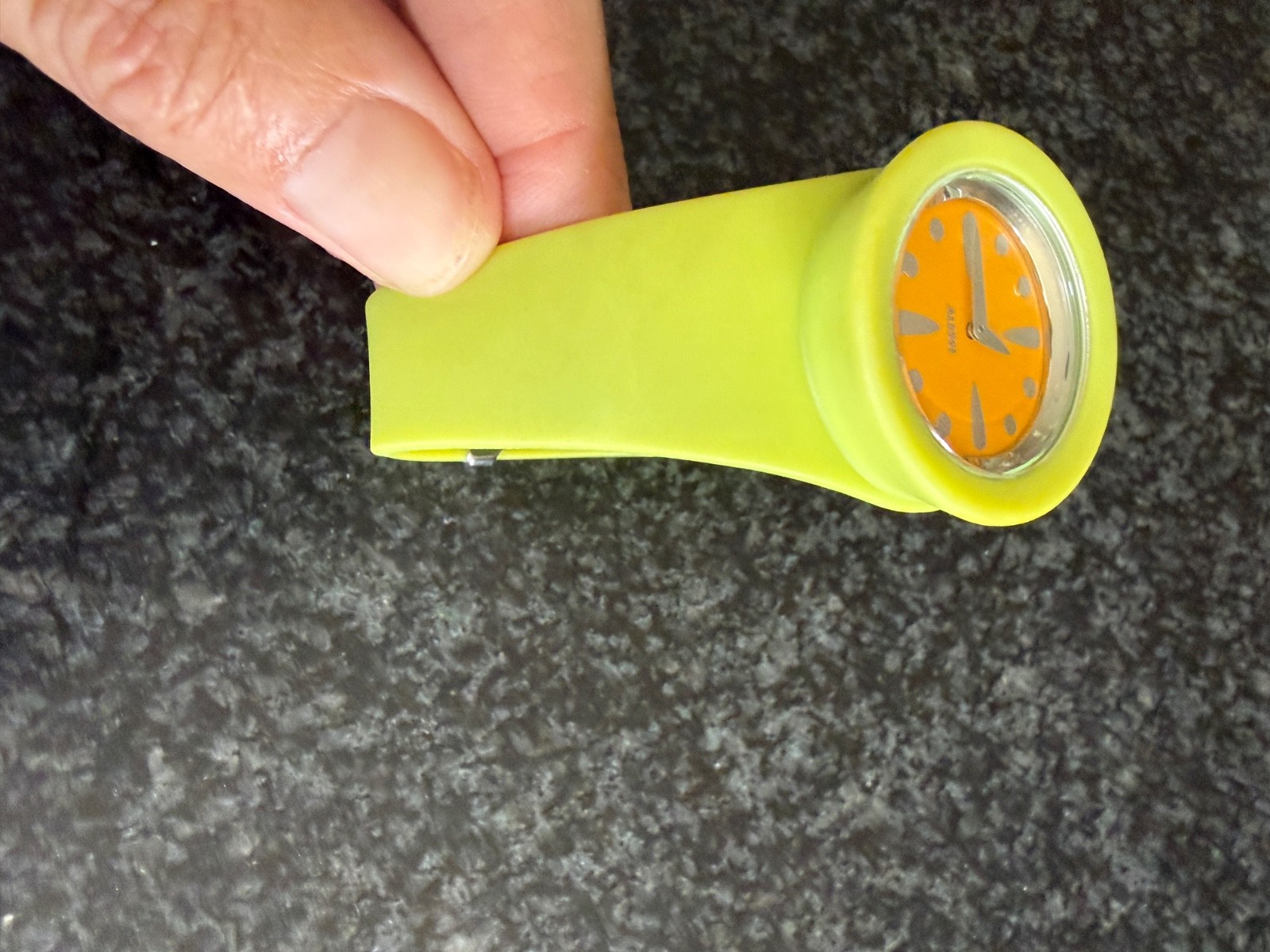 Alessi AL1000 Calumet Watch Stefano Pirovano Green/Orange Unisex WR to 30m