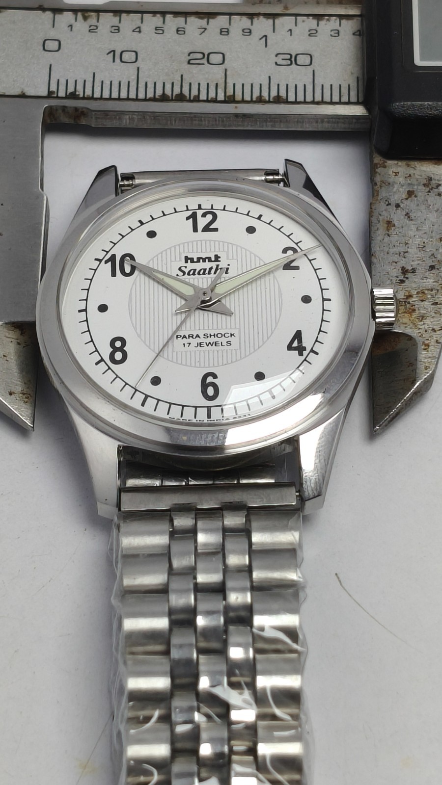 HMT Saathi 17 Jewels Hand-Winding Wrist Watch For Men’s In Working Condition