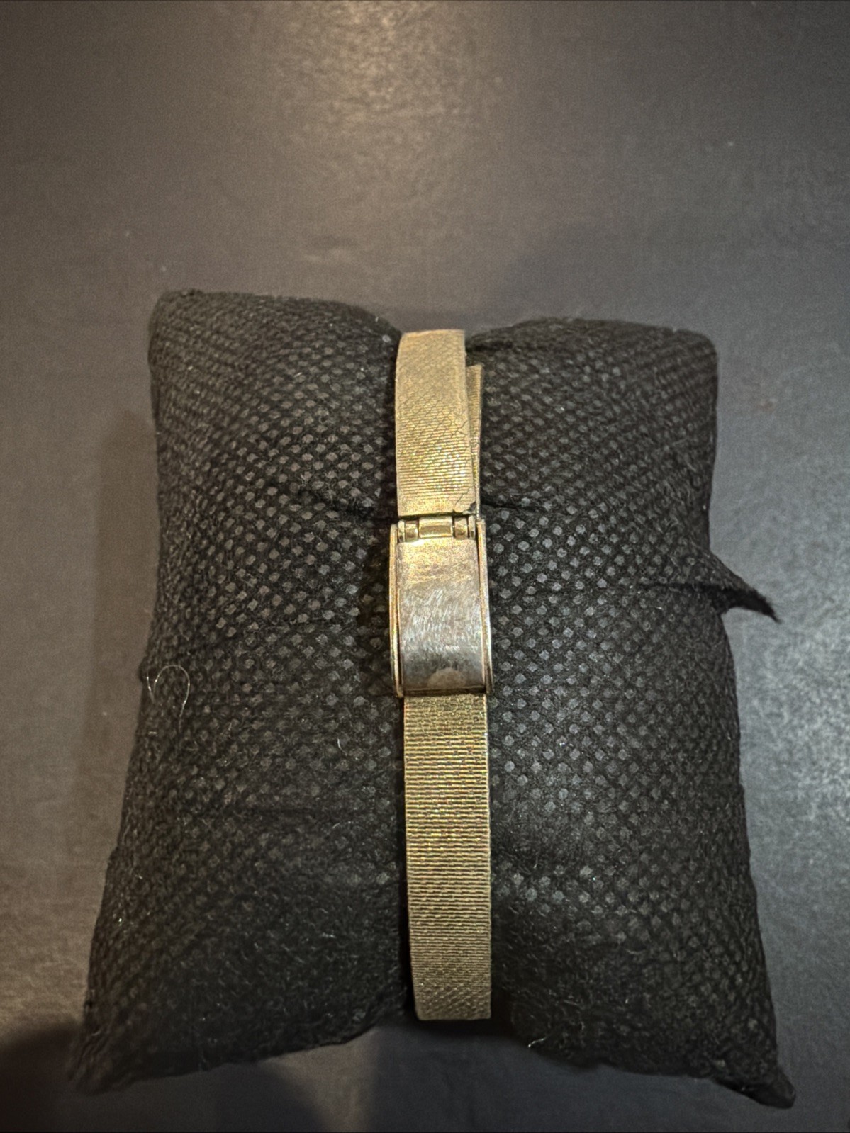 Vintage Deauville Armitron Quartz Diamonds & Ruby Bezel Watch