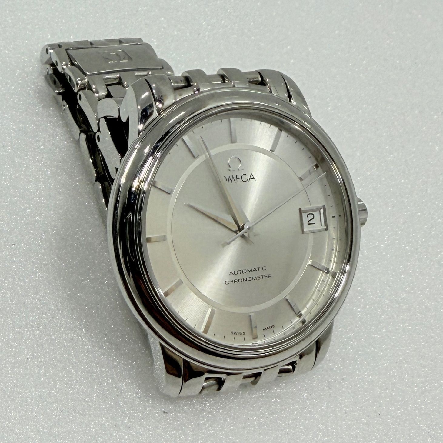 OMEGA De Ville 4500.31 Cal.1120 35mm Date AT Men’s Watch Working wrist 18cm