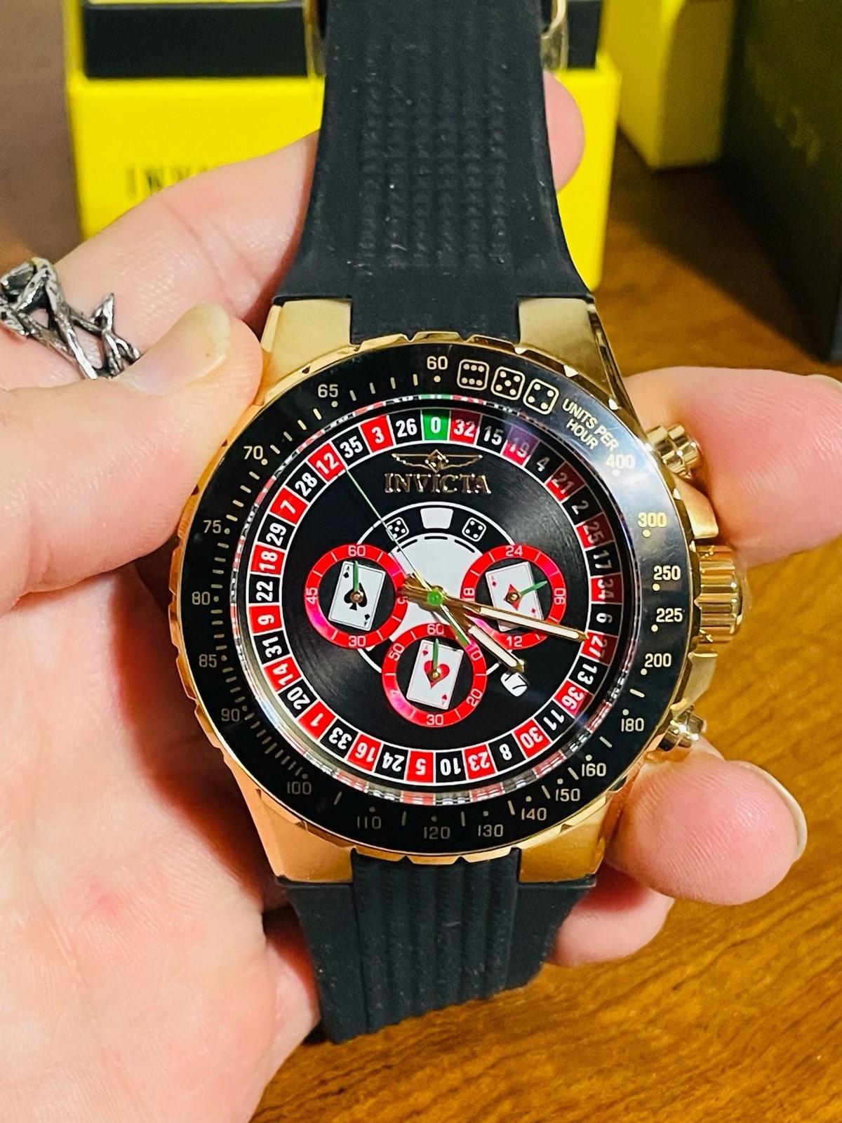 Invicta Aviator Monte Carlo Roulette Chronograph 50mm Watch 49849