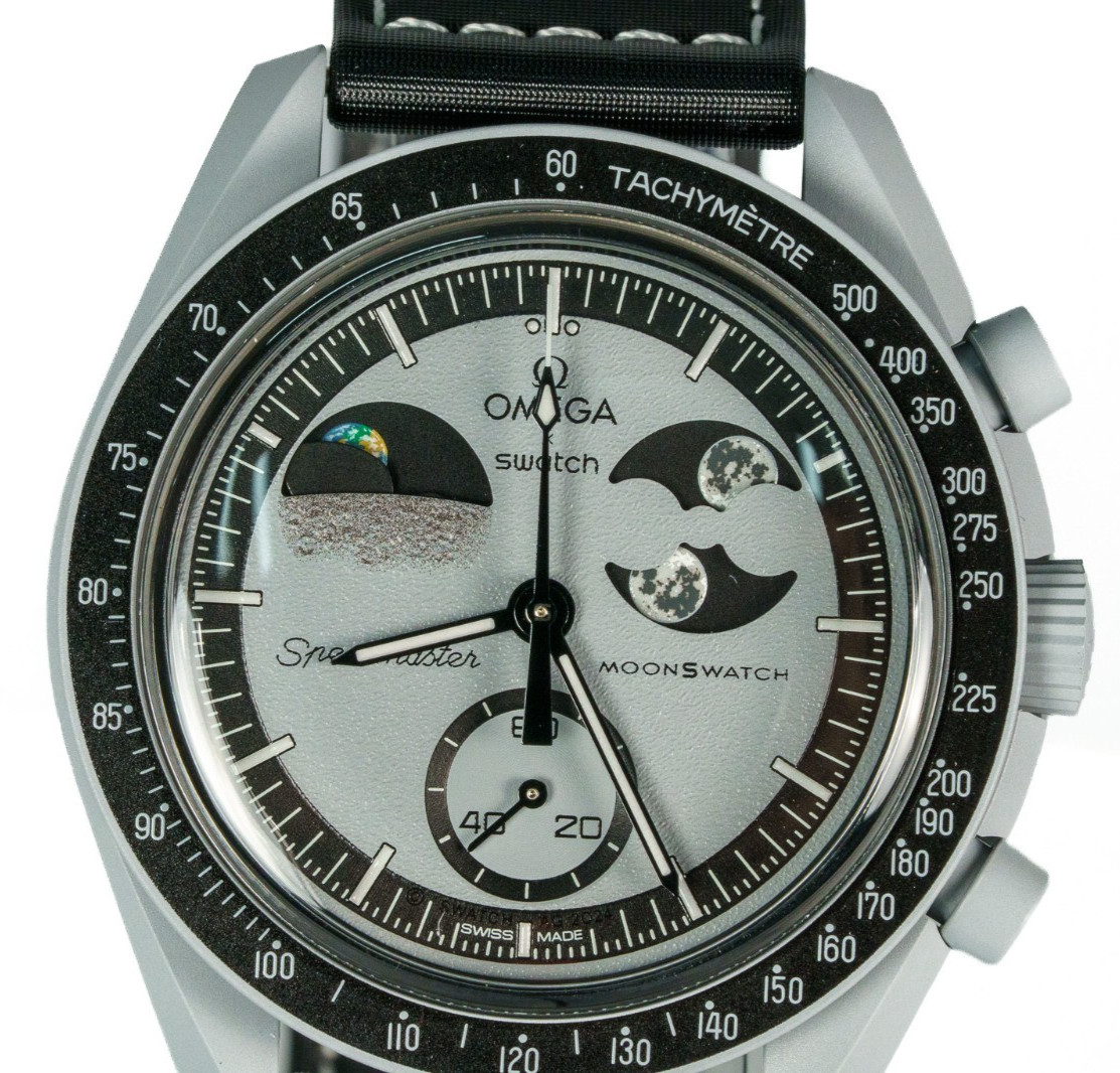 OMEGA x Swatch MoonSwatch Mission to Earthphase Bioceramic Quartz Chronograph