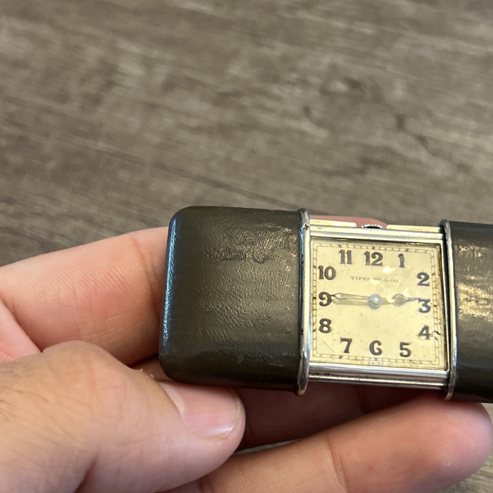 Vintage Tiffany & Co Sterling 935 Movado Factories Women’s Purse Watch