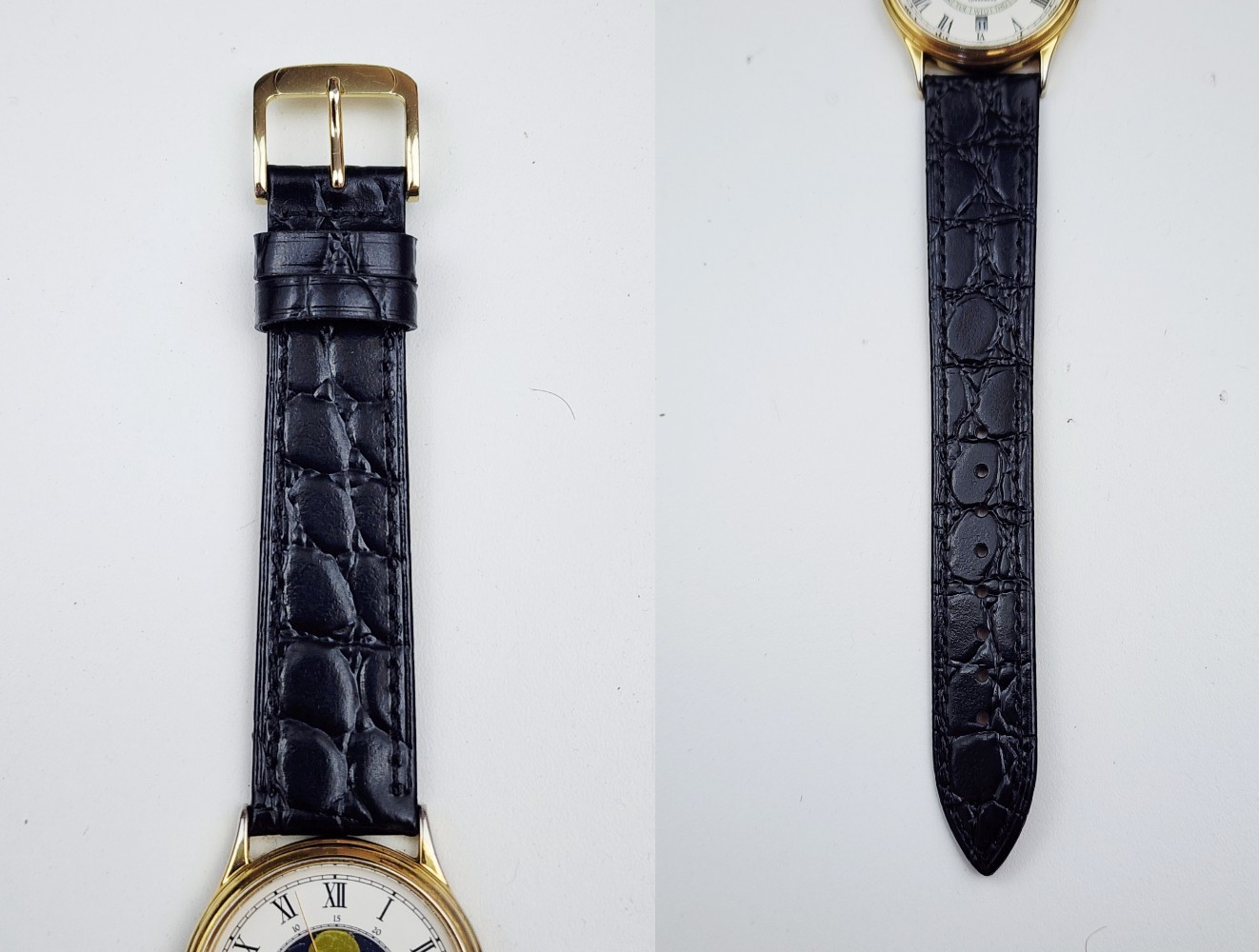 Men’s JAPAN Vintage 1988 MOONPHASE Gold Plated Watch CITIZEN 2870-268393