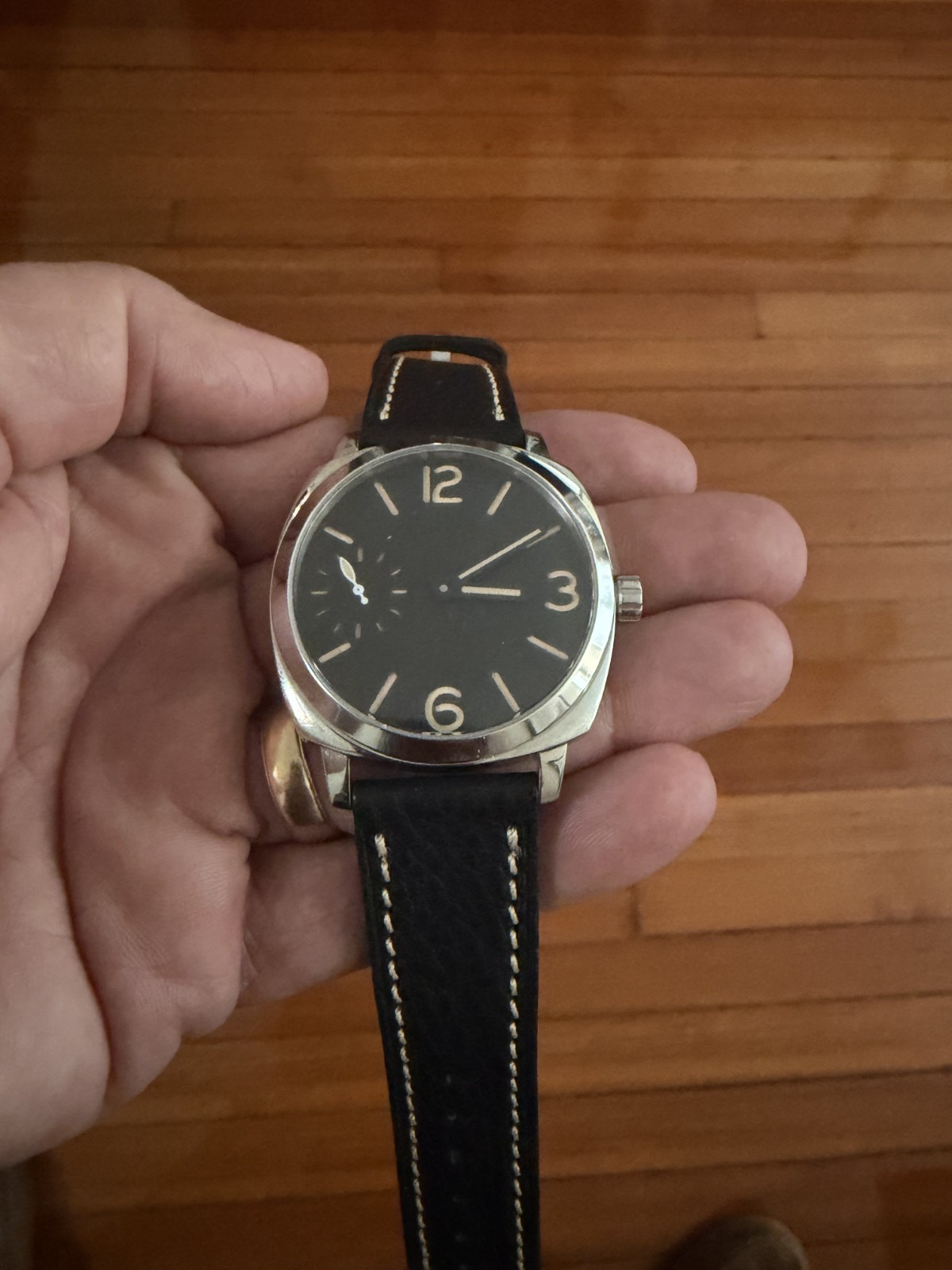 Men’s Manual Wind Watch, ST3600 Movement, Sapphire Crystal New Build