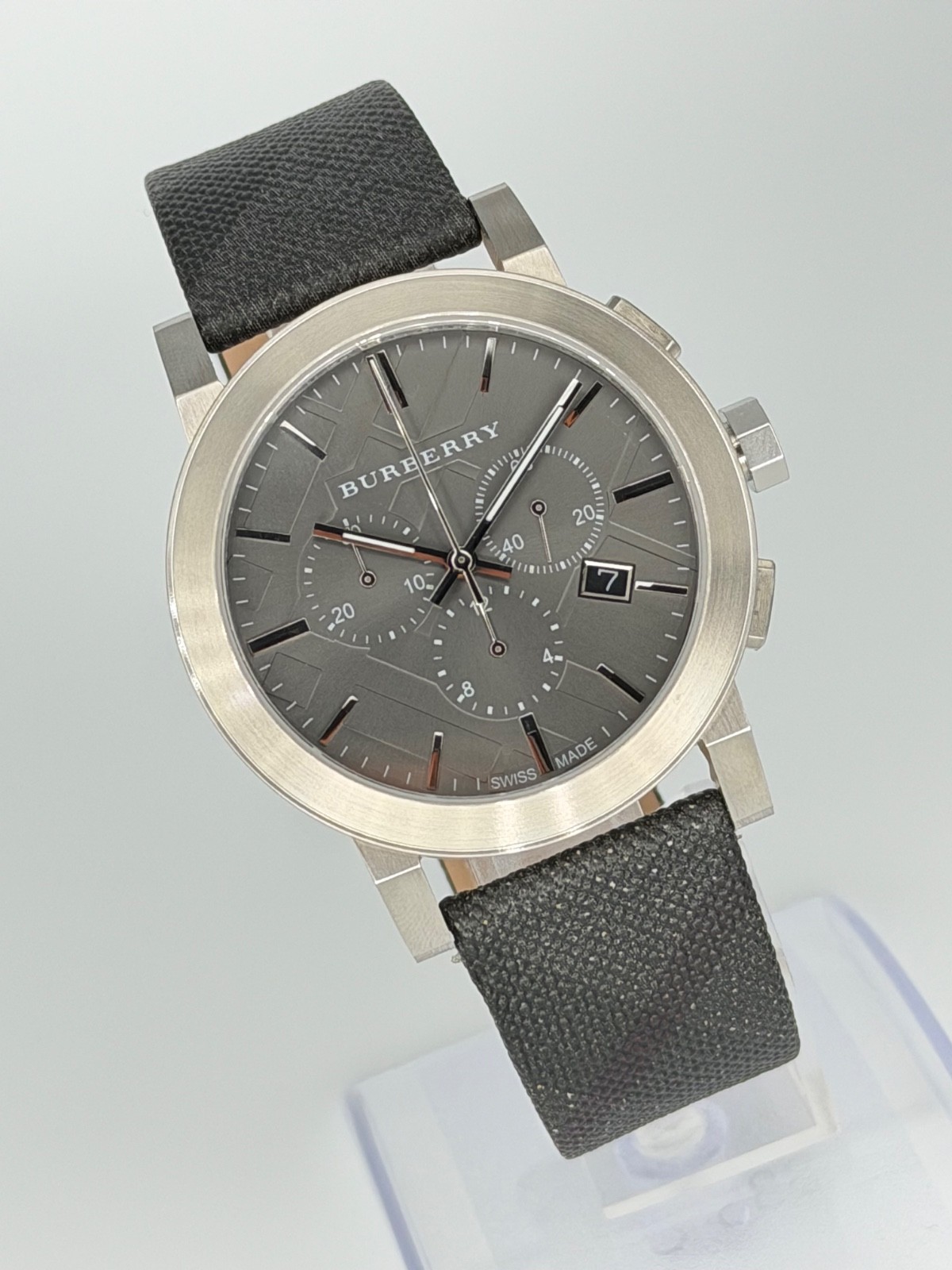 BURBERRY The City BU9359 Stainless Steel Black Dial 42 mm Wristwatch