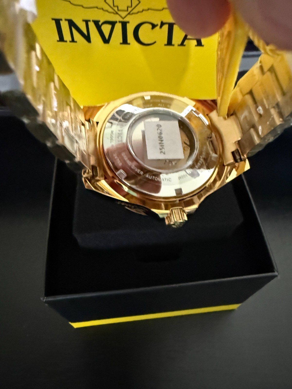 Invicta Grand Diver Navalia Automatic Men’s Watch – 47mm, Gold (24766) NIB