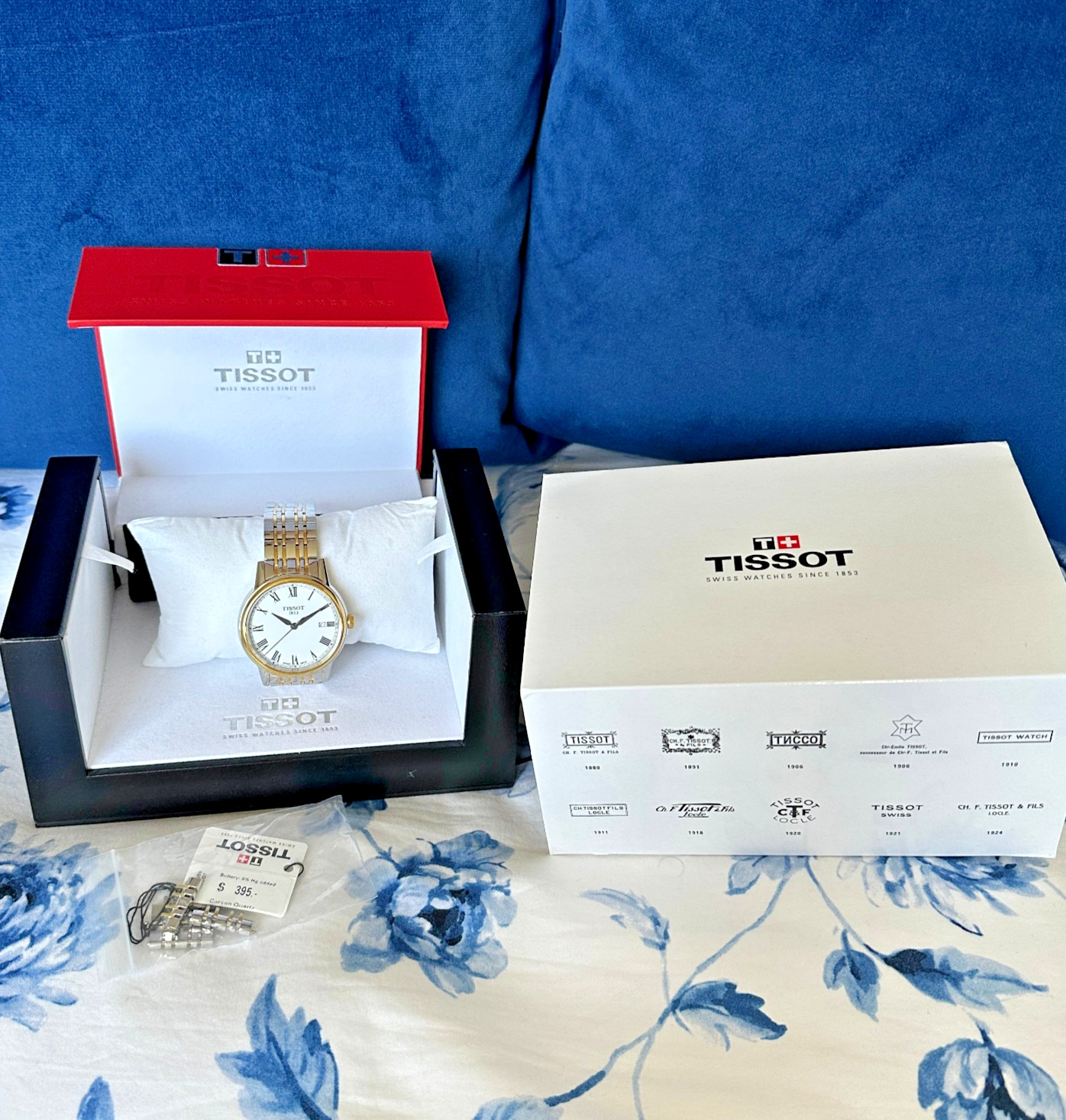 Tissot T-Classic Carson Two-Tone Stainless Steel Quartz Watch