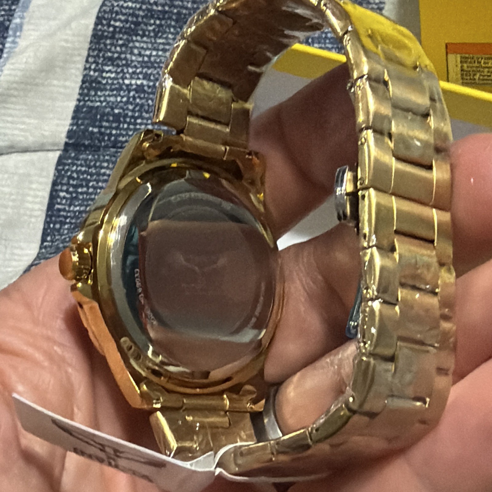 Invicta Specialty I by Invicta Men’s Watch 42mm(69033), Gold tone, Blue dial NIB