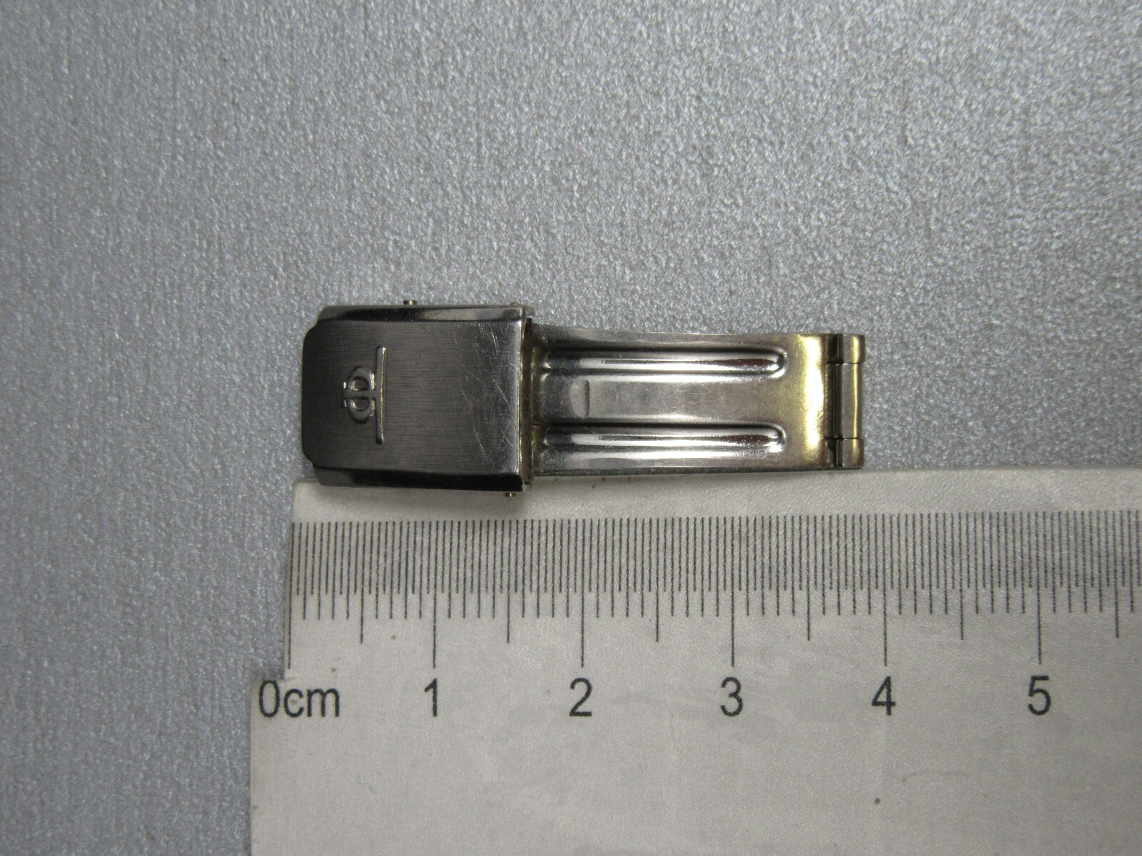 W335-1 ⭐⭐ Baume & Mercier Riviera Folding Clasp for Bracelet 0 15/32in Stainless