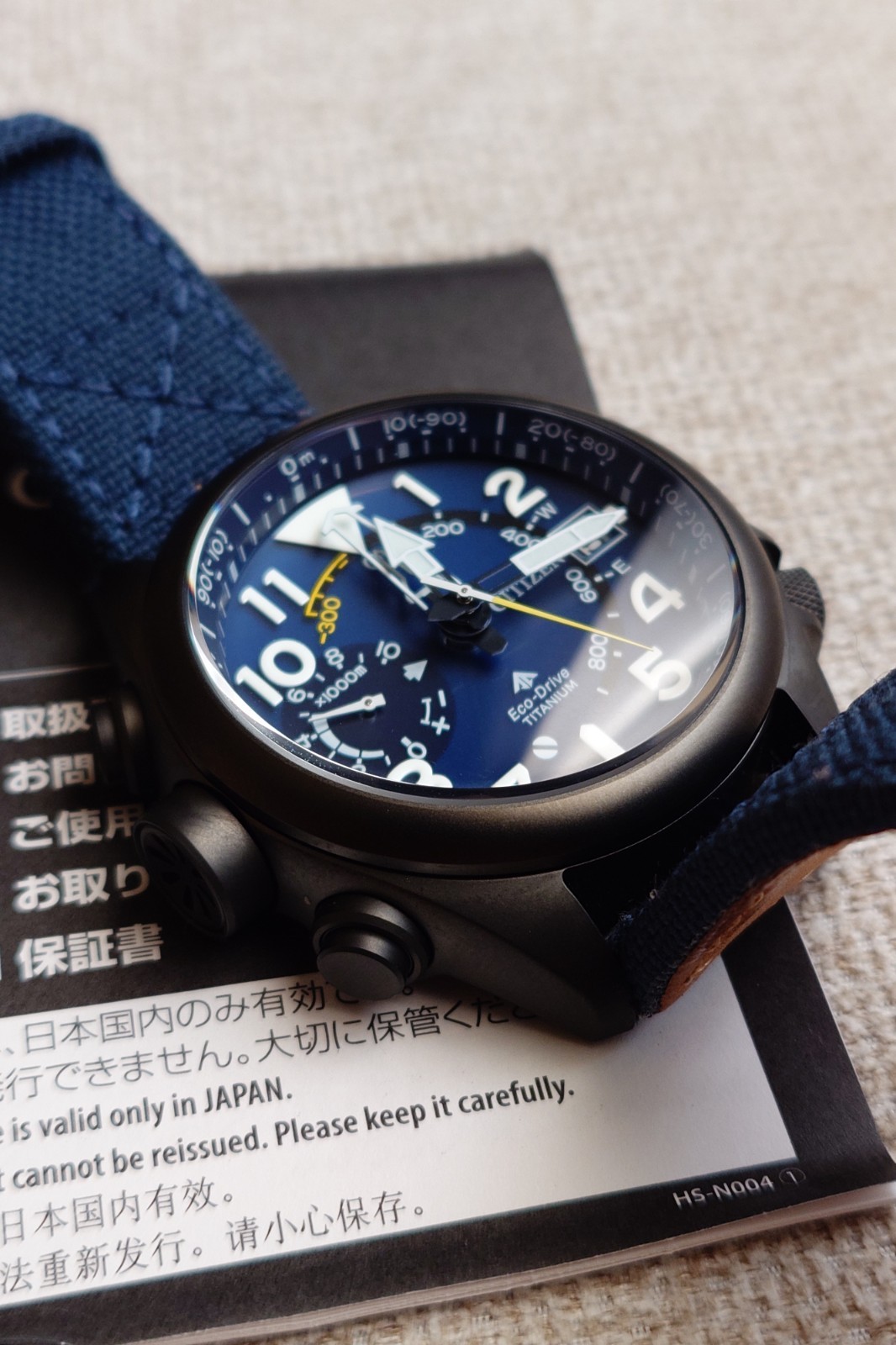 Citizen Promaster Altichron BN4065-07L Titanium