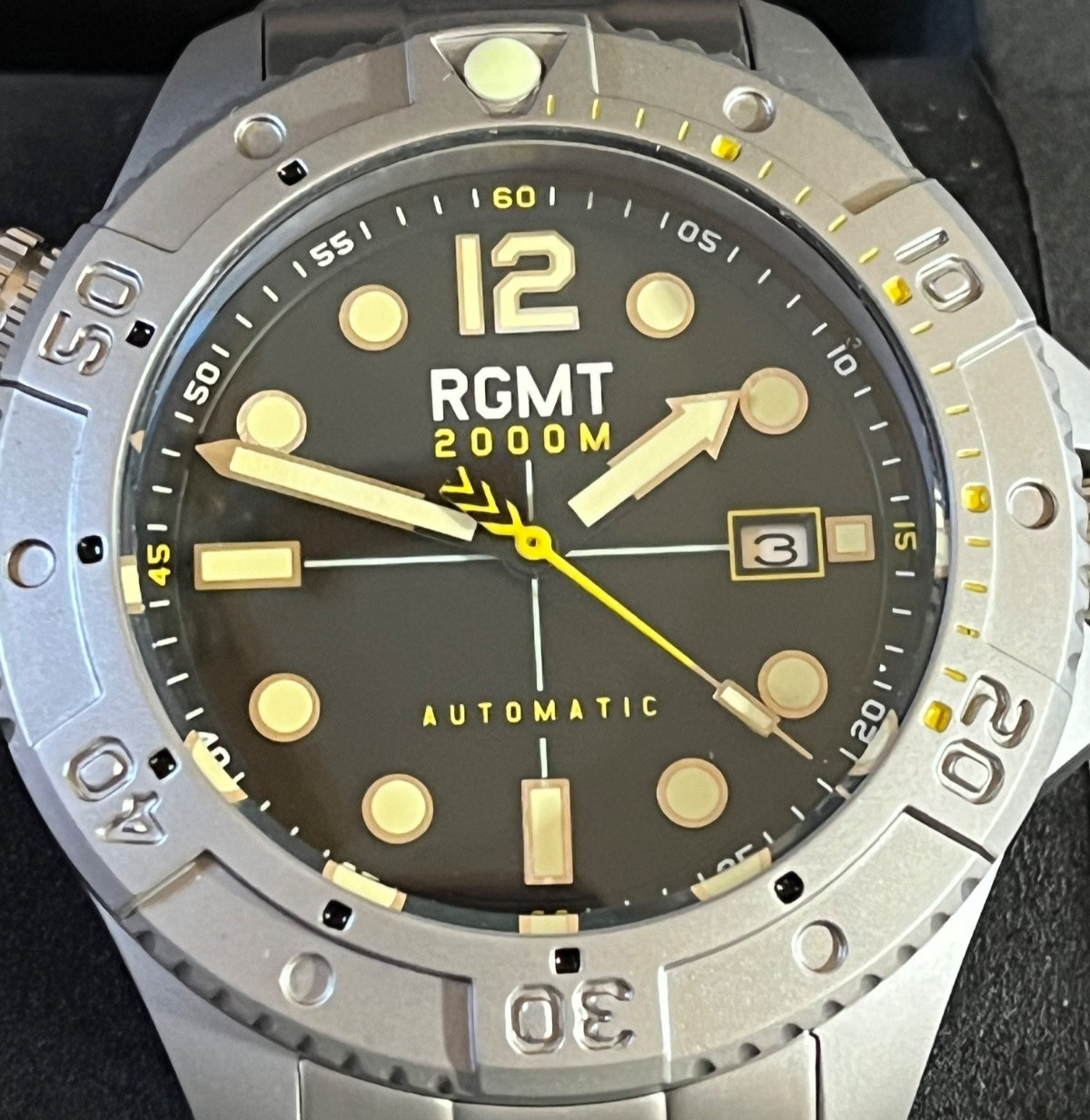 RGMT DEMOLITION Black Dial Automatic Men’s Watch RG-8014-22