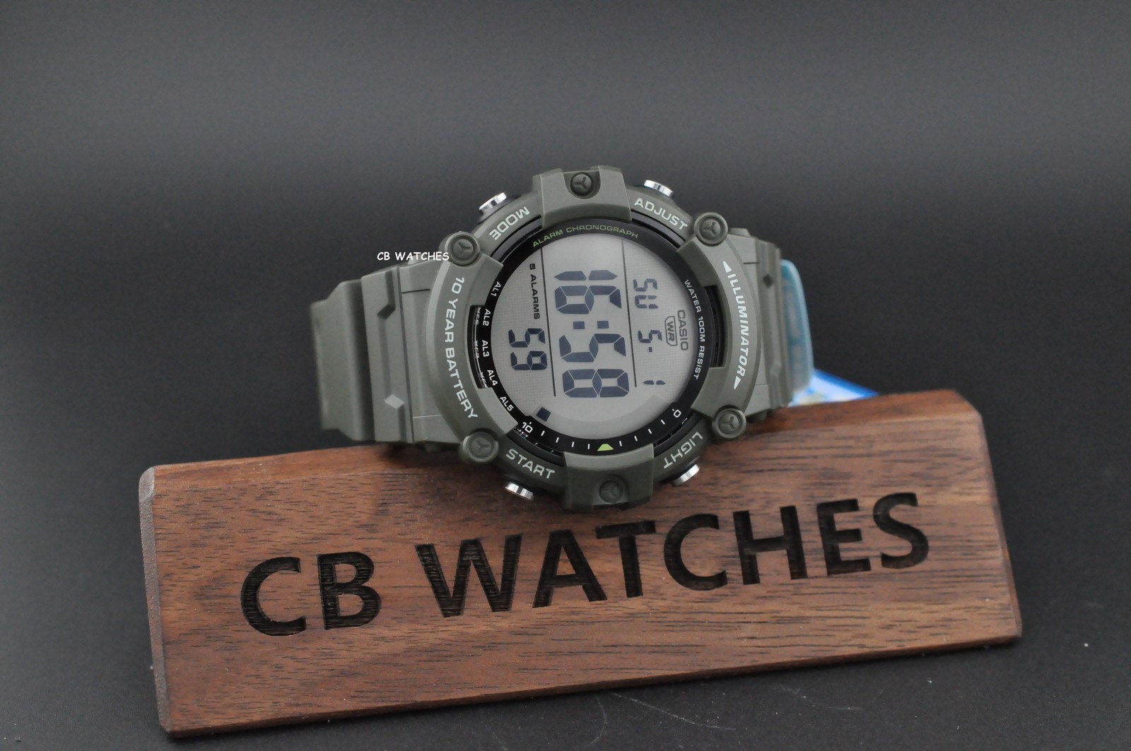 Casio multi-functional digital watches AE-1500WHX-3AV 10 years Battery