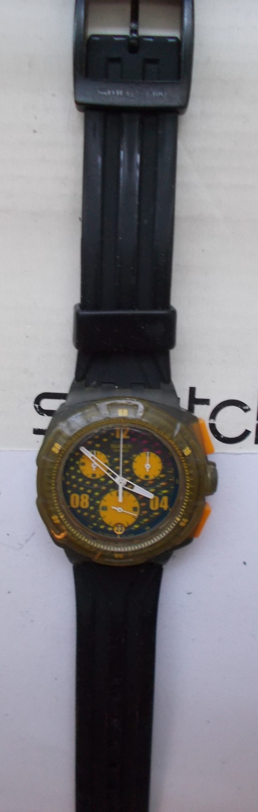 CHRONO ACCESS SWATCH ” SAND DIVER ” ’10 WOW RARE L@@K