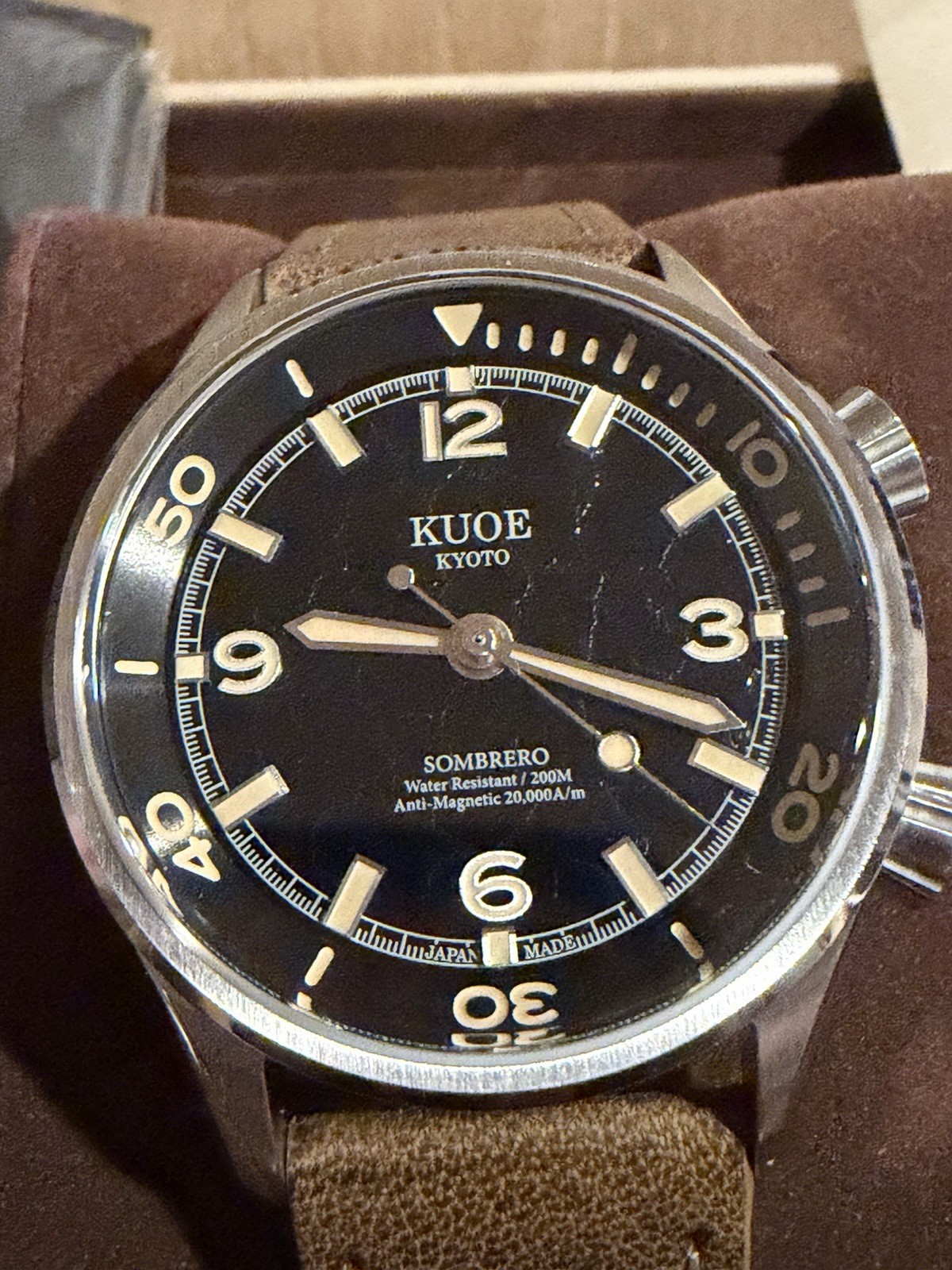 KUOE Kyoto Sombrero Urushi Limited Edition “Hibi” Automatic 38mm