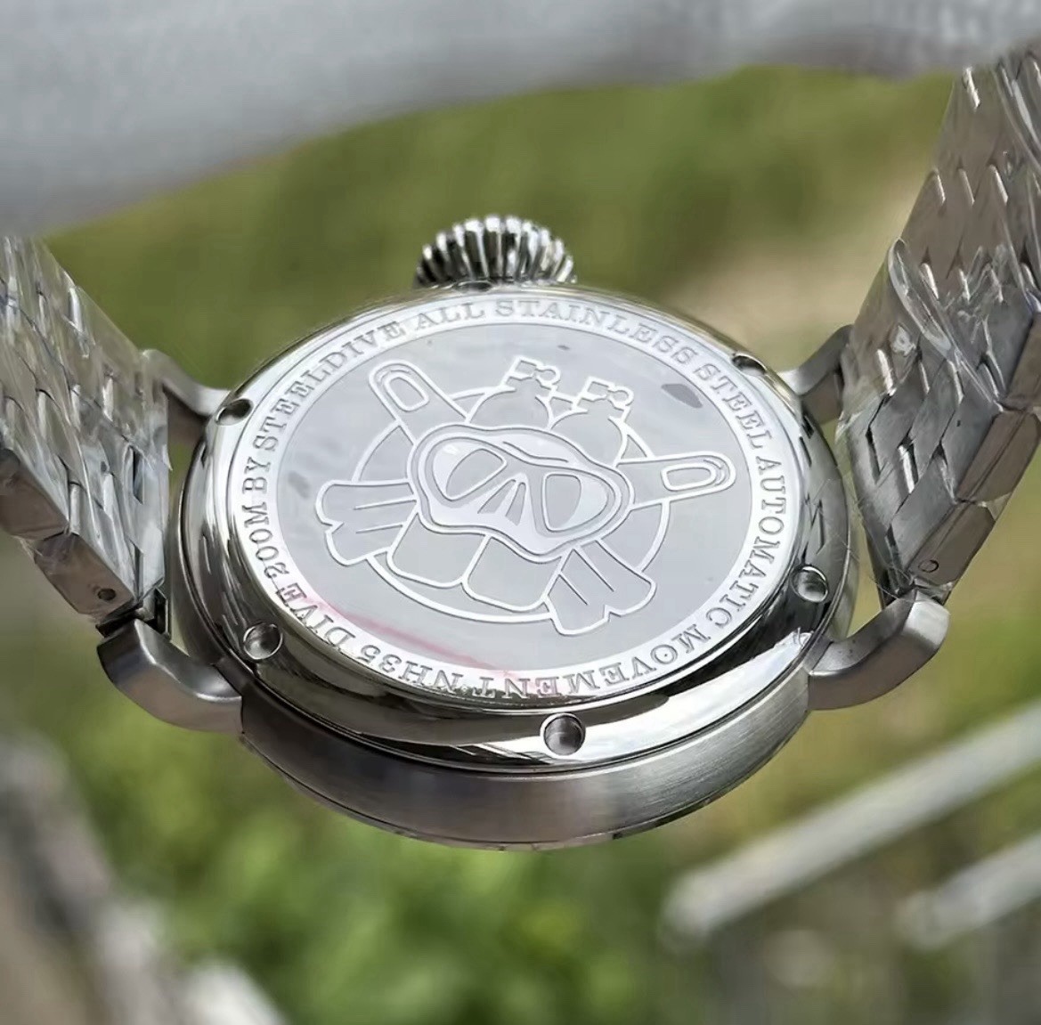 STEELDIVE SD PILOT 46.5mm Dial Automatic Sapphire Crystal NH35