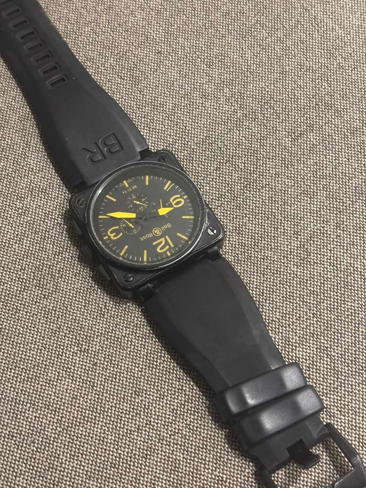 bell and ross BR 01 94 Yellow Chronograph 1 in 500 insta @nyteklub