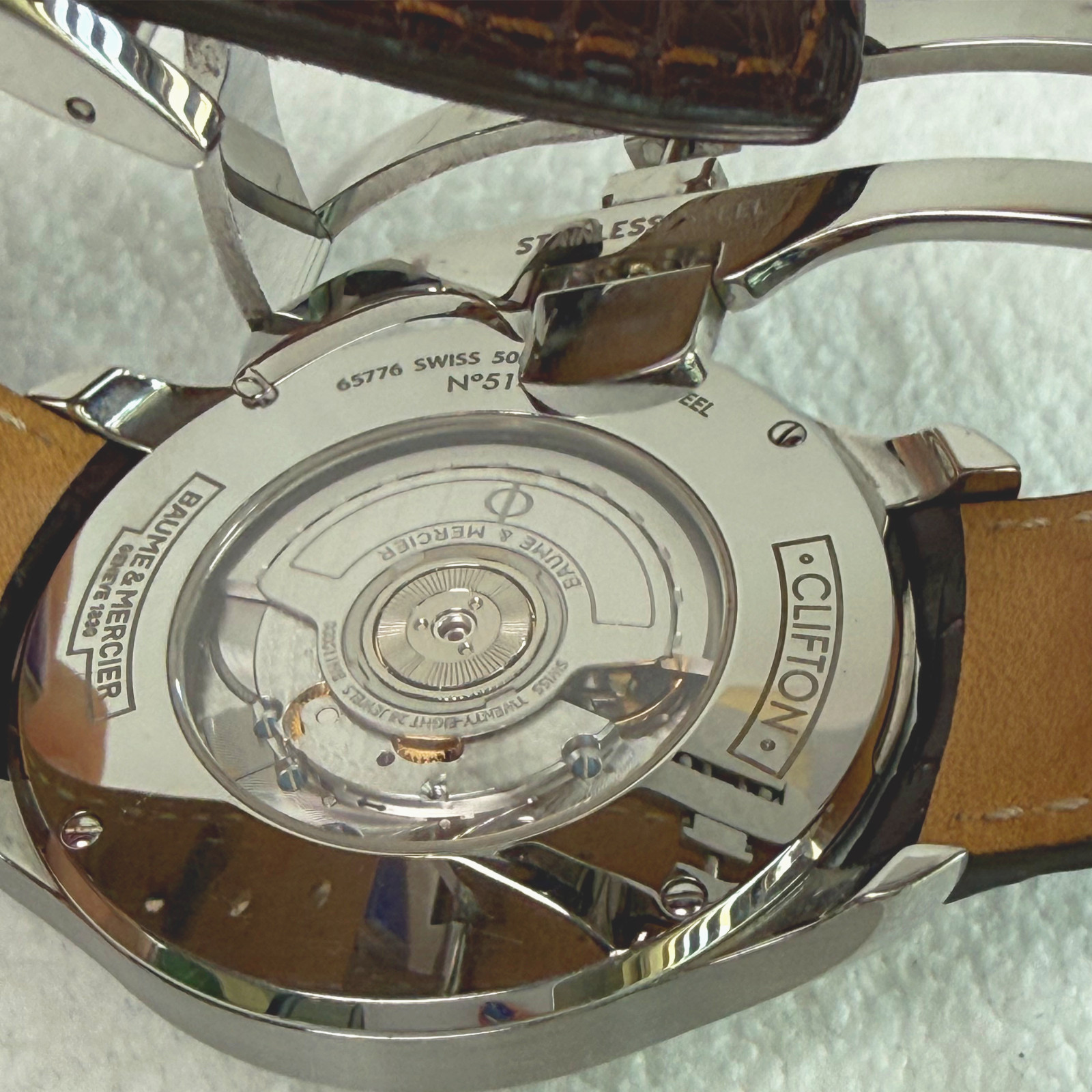 Baume & Mercier Clifton Big Date Power Reserve M0A10205 – Full Set Box & Papers