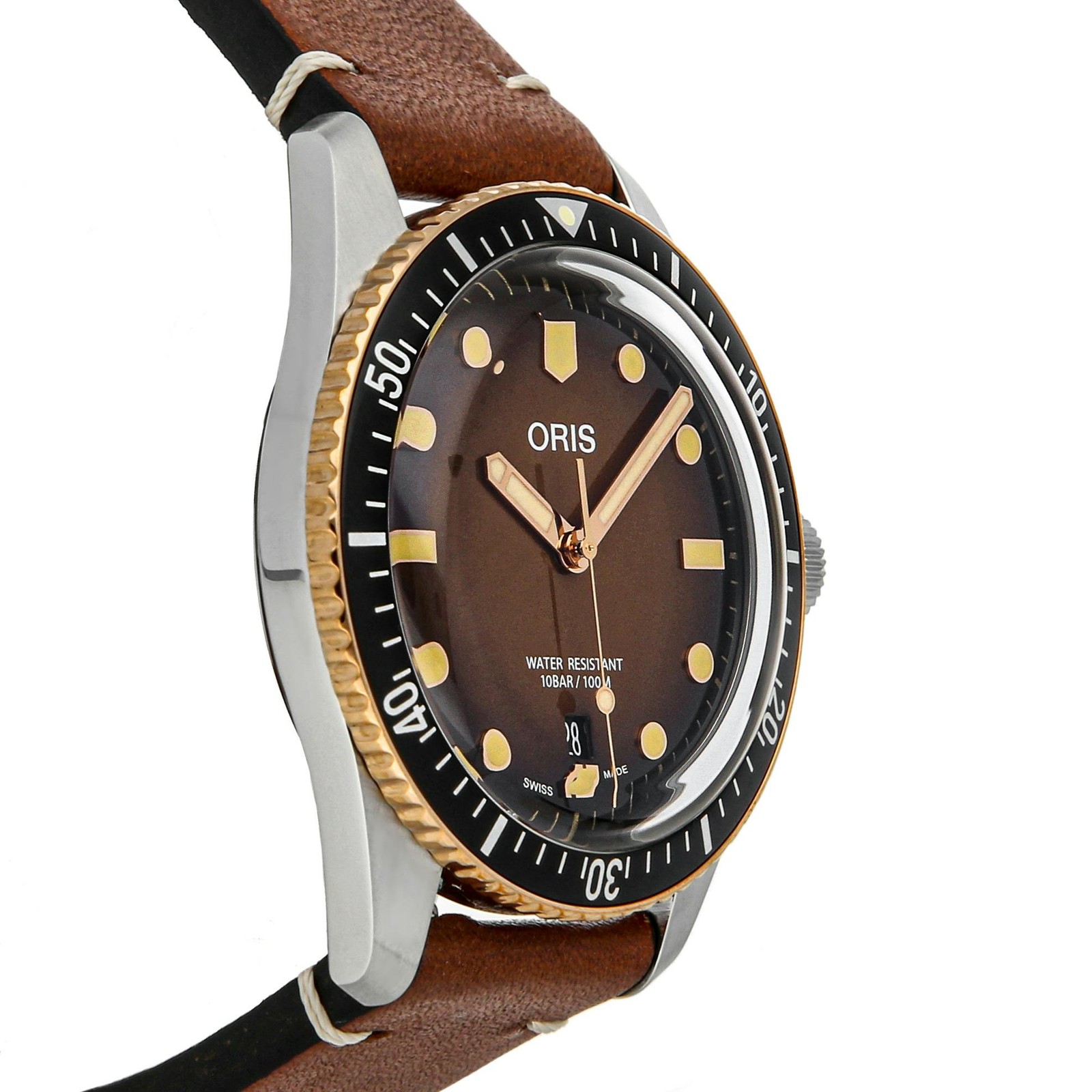 Oris Divers Sixty-Five Steel Bronze Auto 40mm Strap 01 733 7707 4356-07 5 20 45