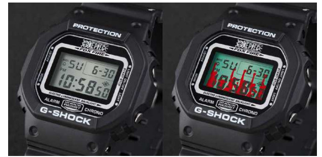 Casio G-SHOCK ONE PIECE GA-110JOP-1A4JR Monkey D Luffy Limited Watch MIB