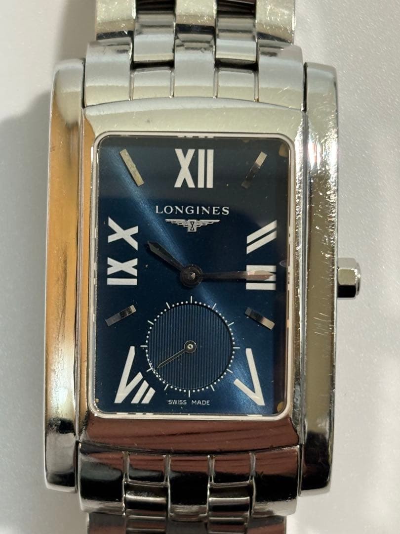 LONGINES DolceVita L5.655.4 Blue Dial SS Quartz Watch
