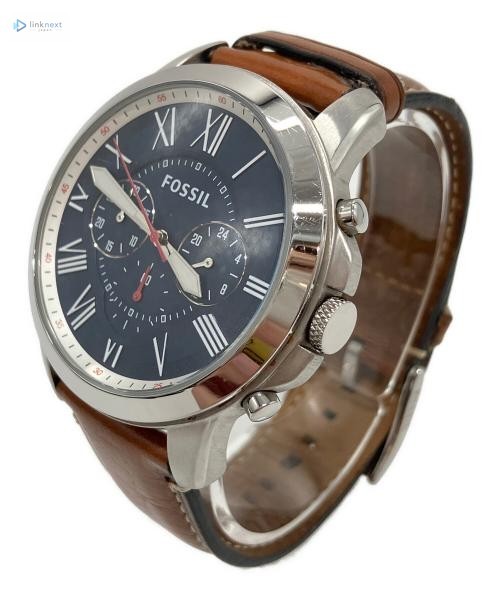 Fossil FS5210 Men’s Chronograph Light Brown Leather Watch
