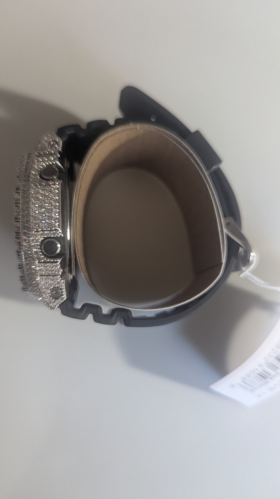 G-SHOCK CUSTOM MOISSANITE WATCH BLACK CLASSIC GA2100