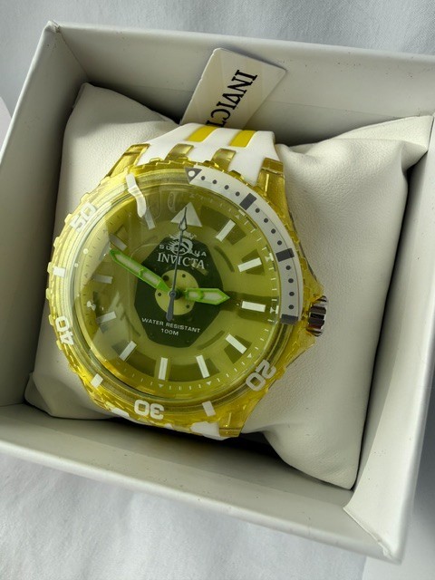 Invicta Subaqua Chromamode Men’s Watch – 44mm Yellow 69451 New