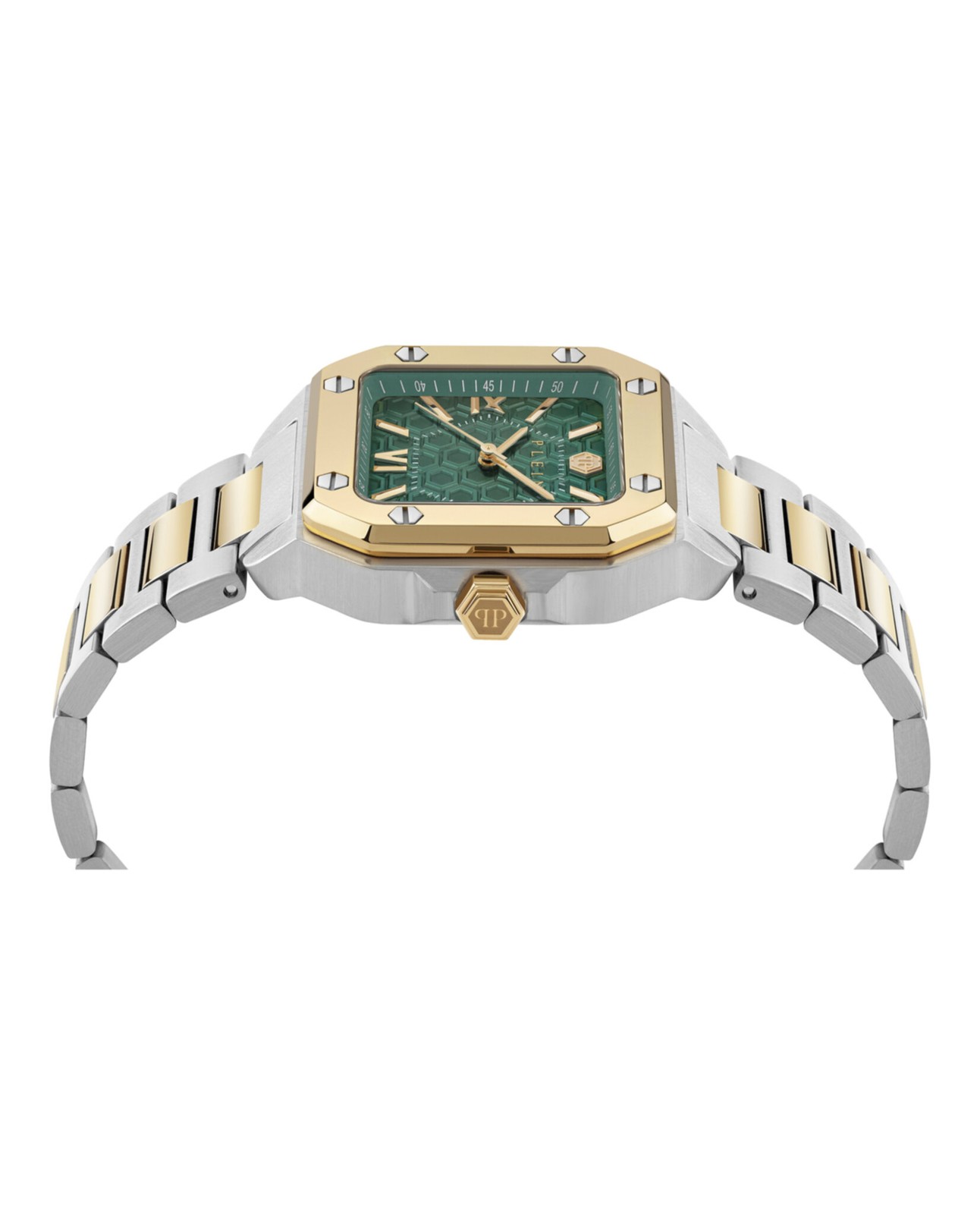 Philipp Plein Mens Two Tone 42mm Bracelet Fashion Watch