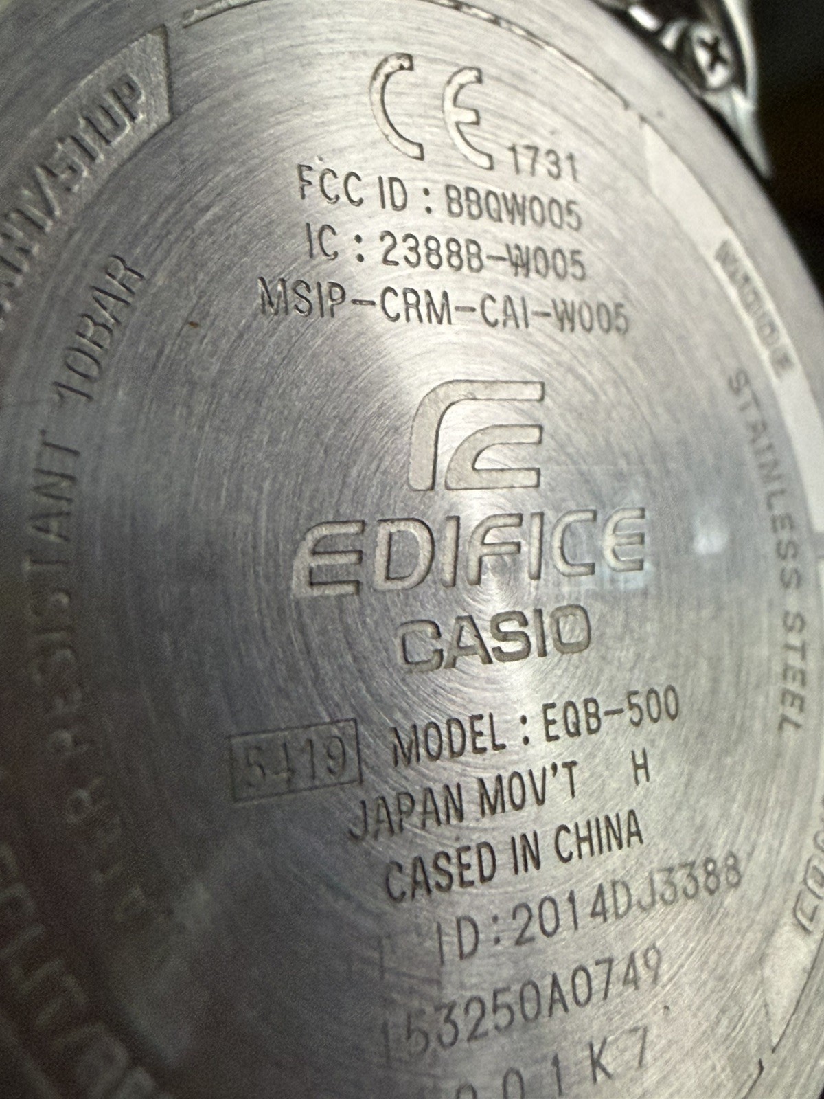 CASIO EDIFICE EQB-500D-1AJF Bluetooth Tough Solar USED, all links! USA Seller