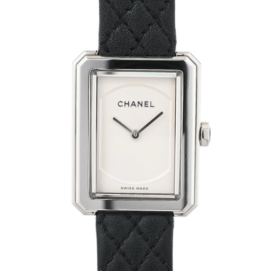 CHANEL Boyfriend H6401 White Case Size 21.5 x 27.9 mm Ladies Used Watch #61112