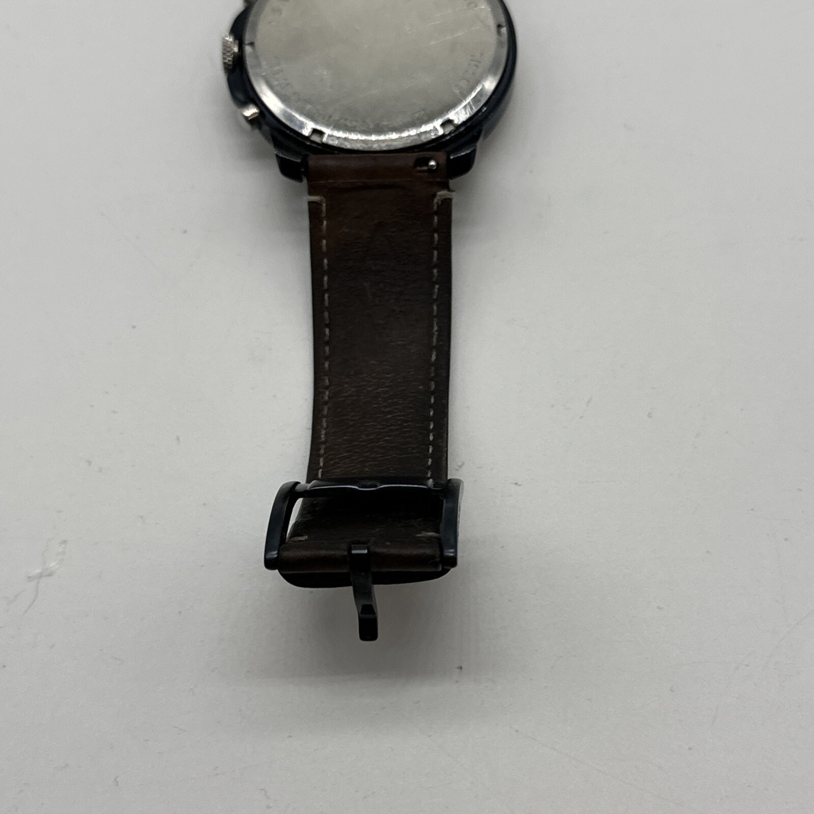 Fossil FS5151 Blue Dial Brown Leather Band Men’s Wrist Watch