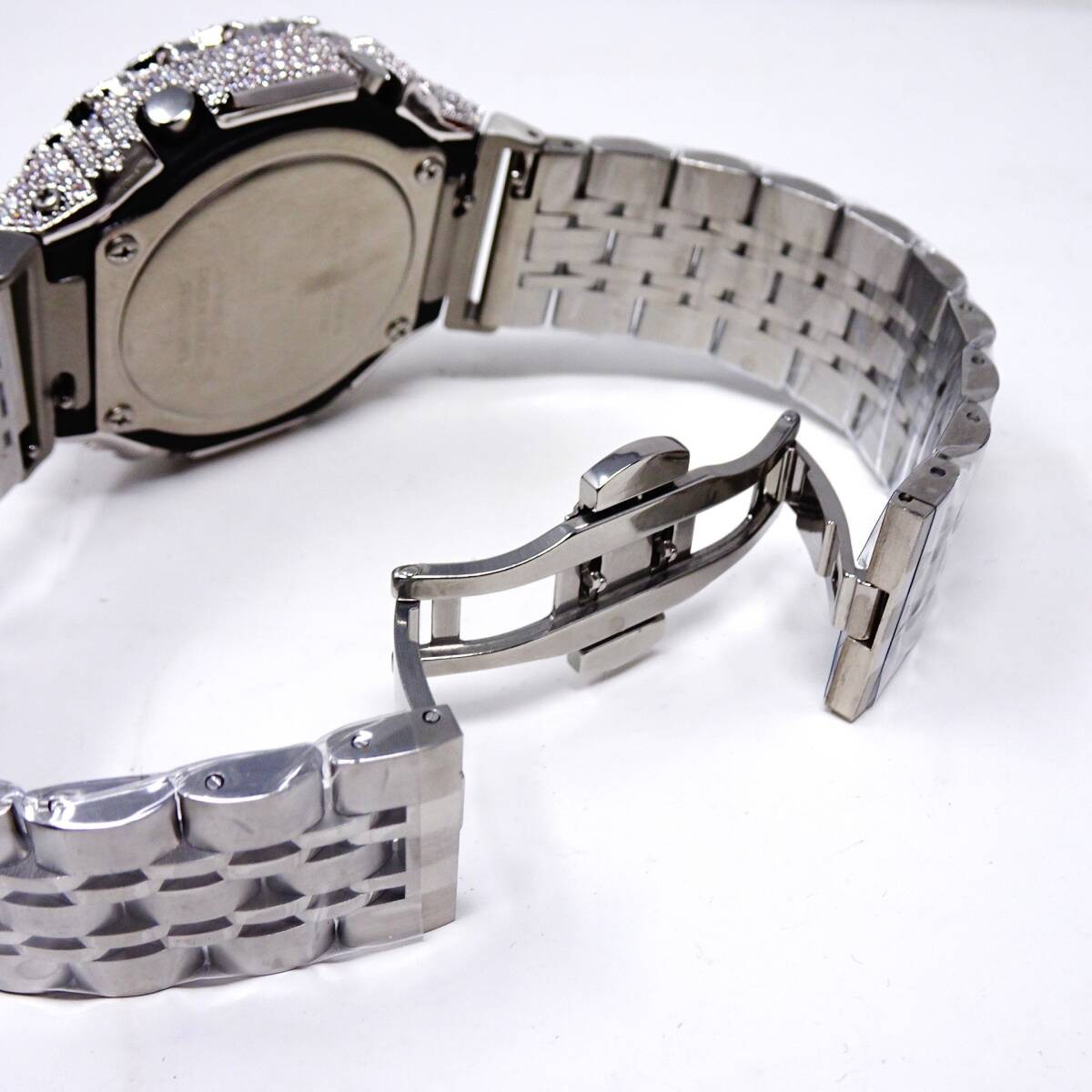 New〓mod〓G-Shock custom watch〓Regular GA2100CM body included〓Stainless steel