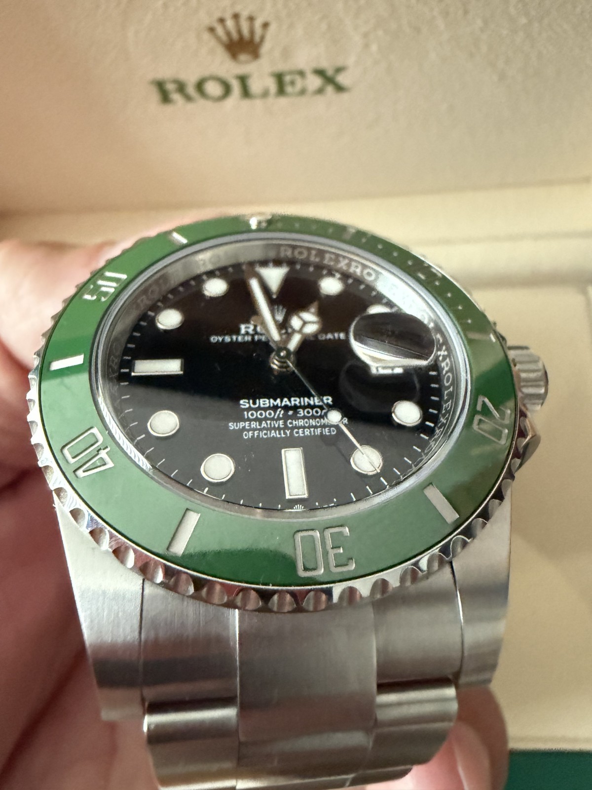 Rolex submariner 41mm starbucks prestine conditions