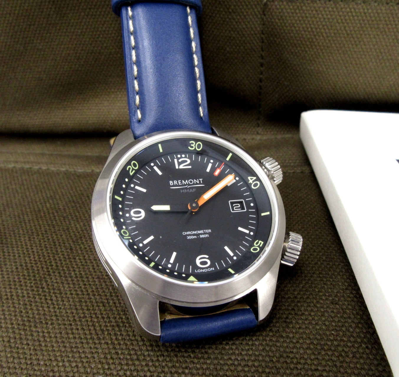 BREMONT Argonaut Automatic Strap Watch – Box, Papers