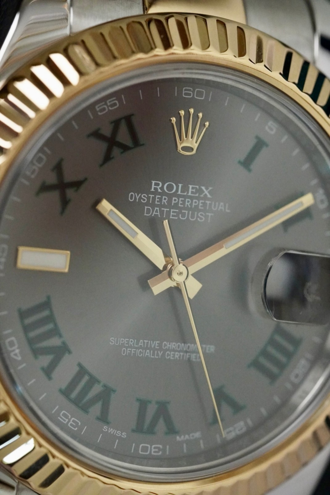 2016 Rolex Datejust 41 Wimbledon Dial Two-Tone – Ref. 116333